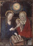 Virgin and Child with St Anne